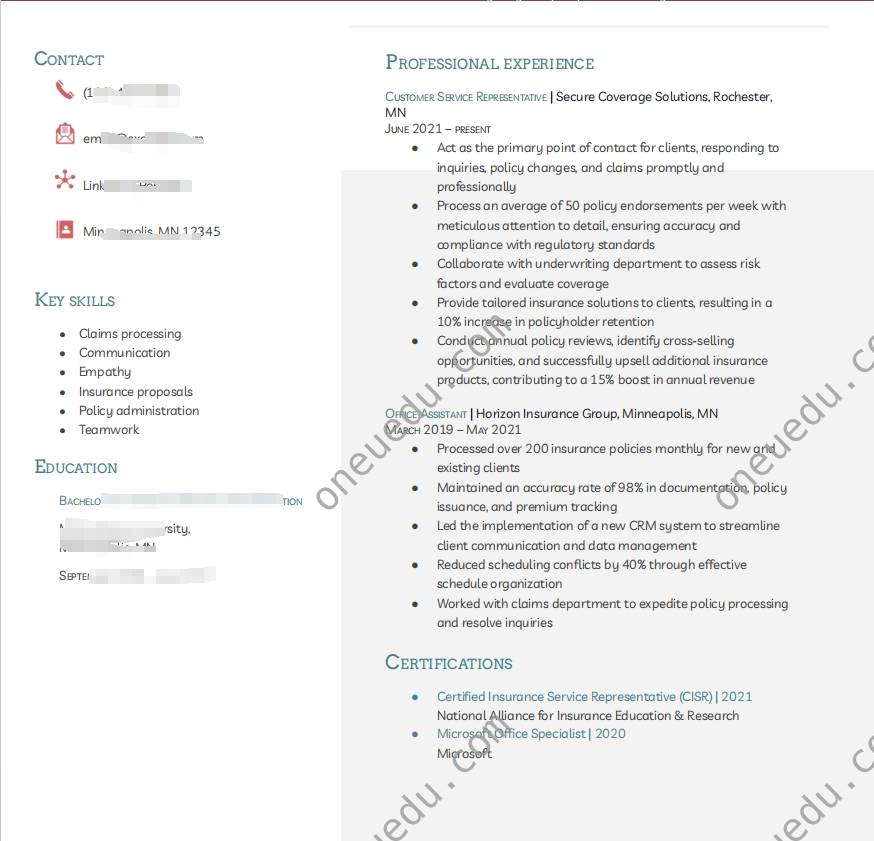 Resume